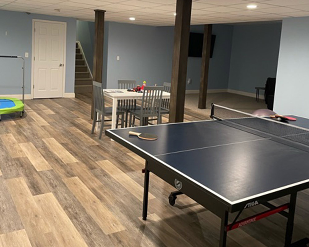 finished basement